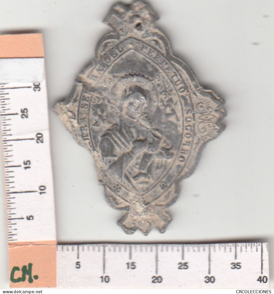 CRM0515 MEDALLA RELIGIOSA A IDENTIFICAR BC - Other & Unclassified