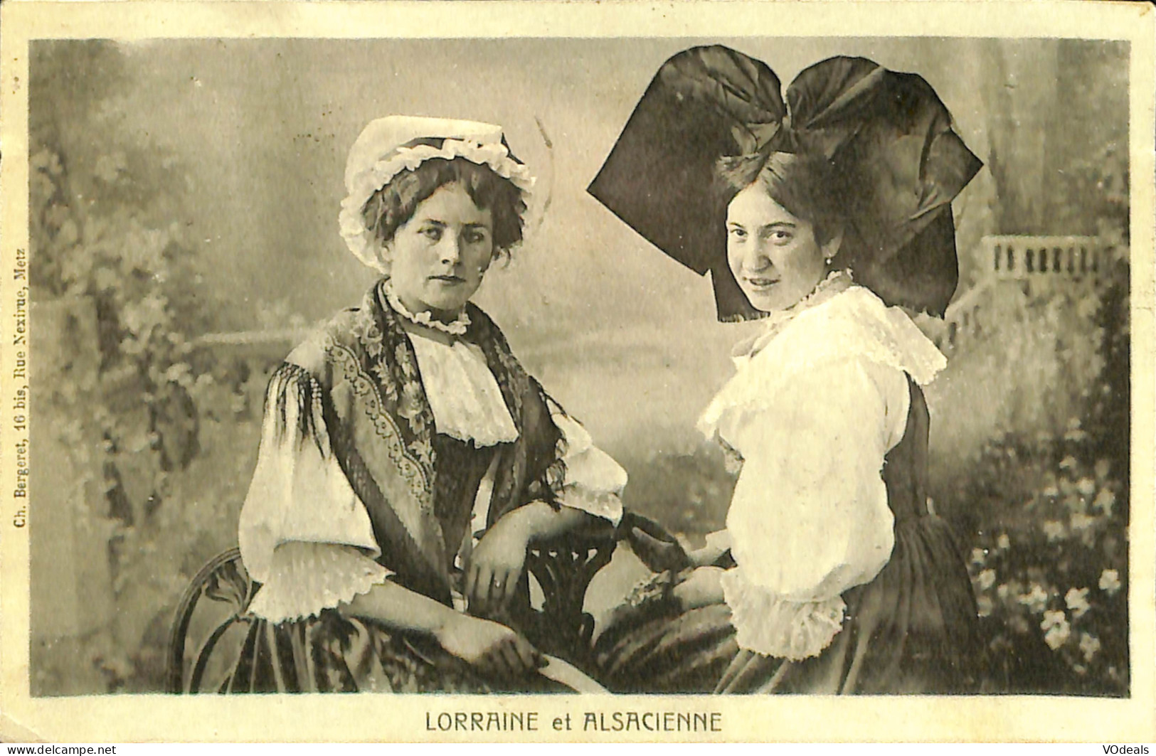 Thème - Fantaisie - Folklore -  Loraine Et Alsace - Costume - Costumi