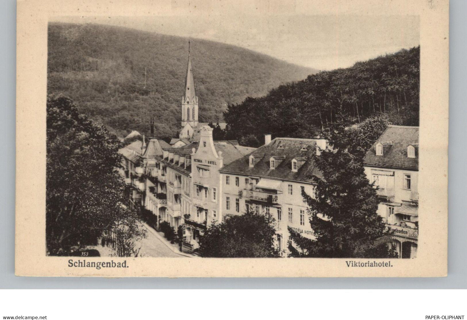 6229 SCHLANGENBAD, Viktoriahotel, Verlag Fröhlich - Schlangenbad