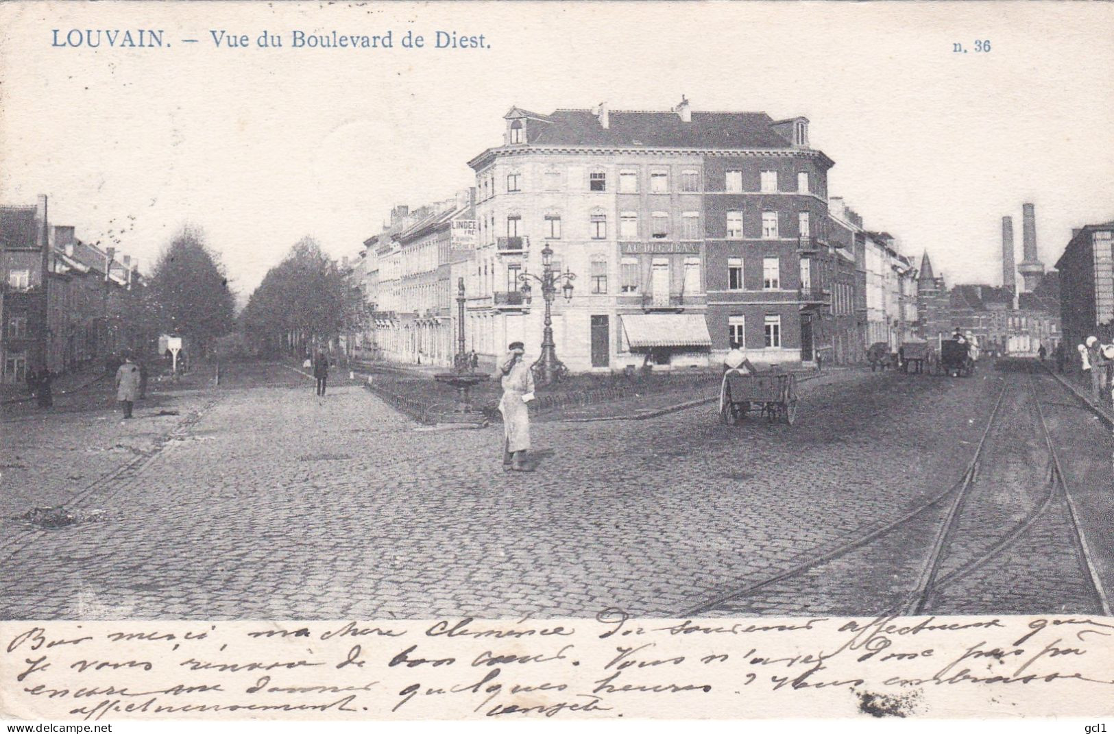 Leuven -Vue Du Boulevard De Diest - Leuven