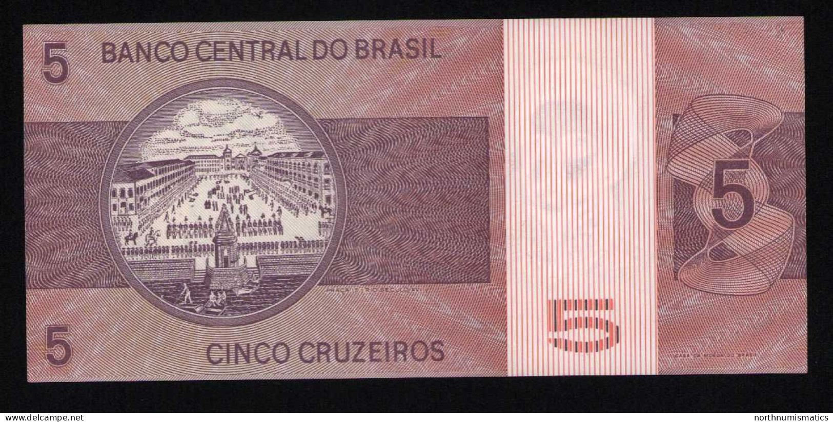 Brazil 5 Cruzeiros  Unc - Brésil