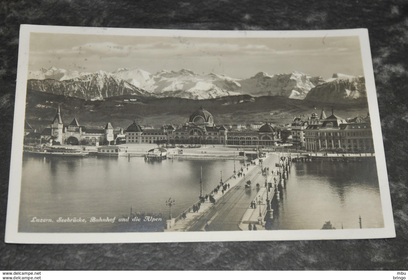 A1030    Luzern - Bahnhof Und Seebrücke   1931 - Lucerne