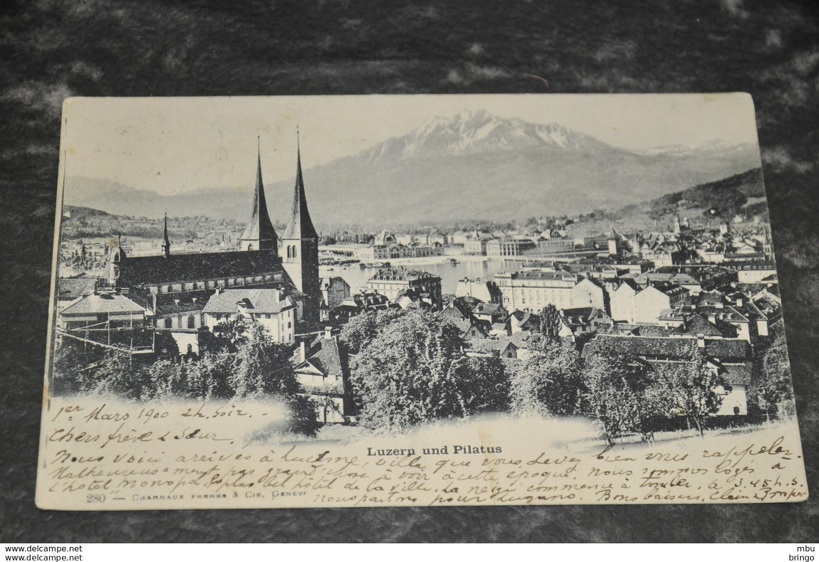 A1029    Luzern Und Pilatus   1900 - Lucerne