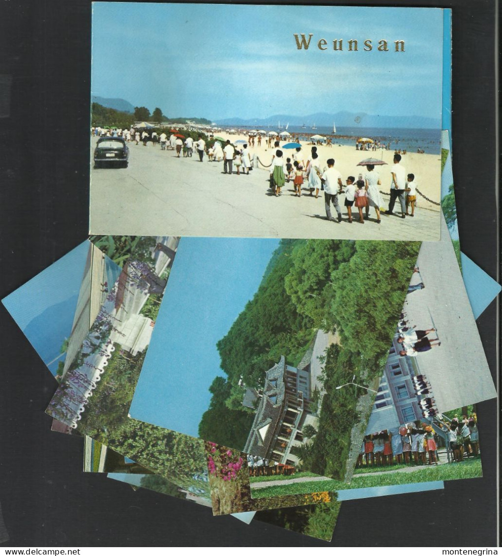 North Korea - WEUNSAN - Pyongyang - Lot, Album, Carnet Of 12 Different  Postcard (see Sales Conditions) 09167 - Korea (Nord)