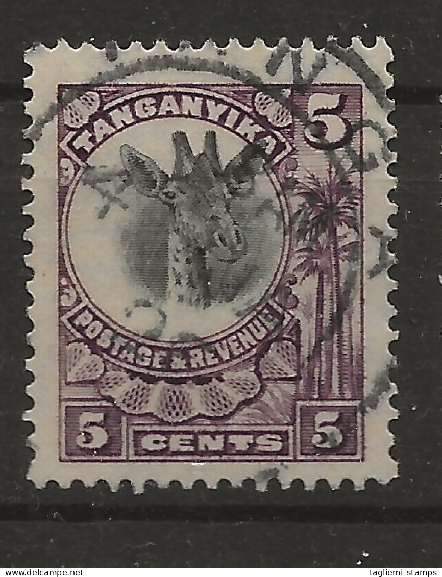 Tanganyika, 1922, SG  74, Used - Tanganyika (...-1932)