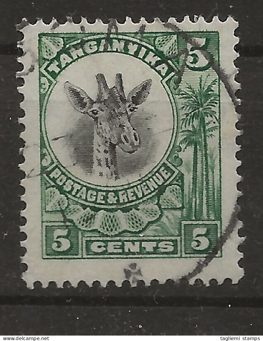 Tanganyika, 1932, SG  89, Used - Tanganyika (...-1932)