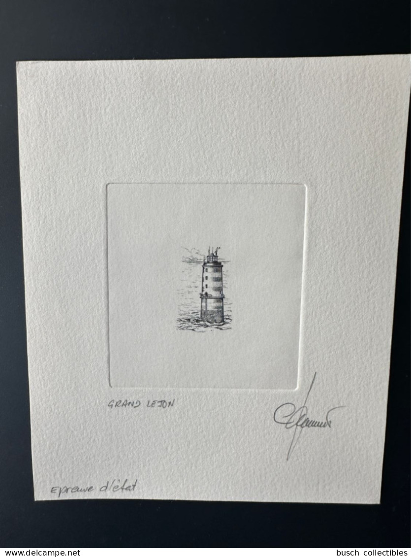 France 2007 YT 4115 Epreuve D'artiste ETAT Proof Phare Leuchtturm Lighthouse Grand-Léjon Saint-Quay-Portrieux - Künstlerentwürfe