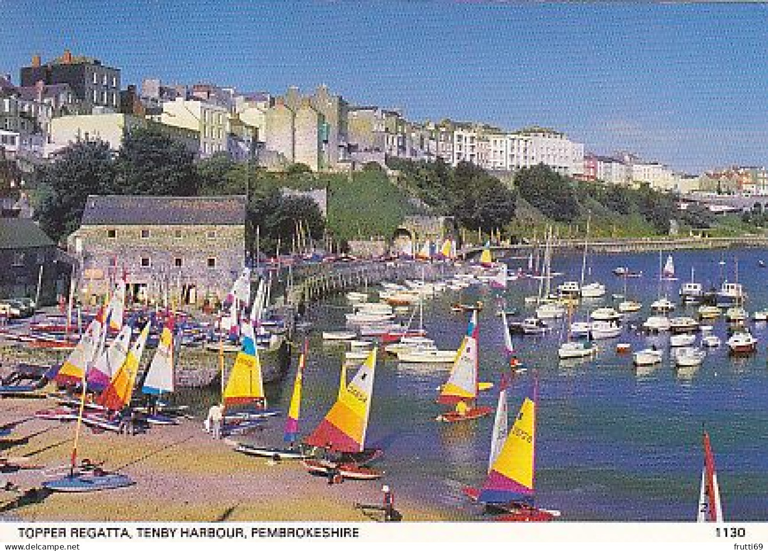 AK 169957 WALES - Tenby Harbour - Topper Regatta - Pembrokeshire