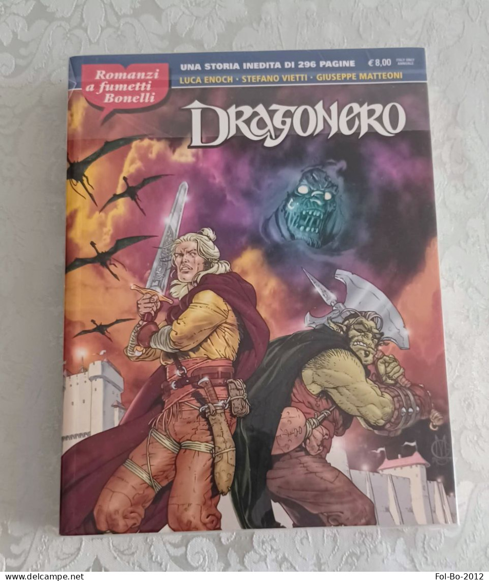 Dragonero Romanzo A Fumetti Bonelli Originale Raro - Bonelli