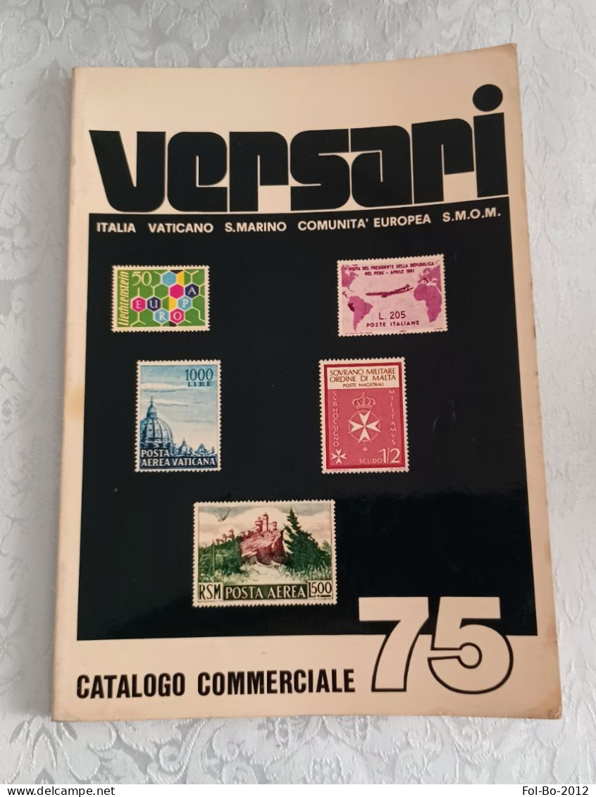 Versari Catalogo Commerciale 75.catalogo Filatelico - Italie