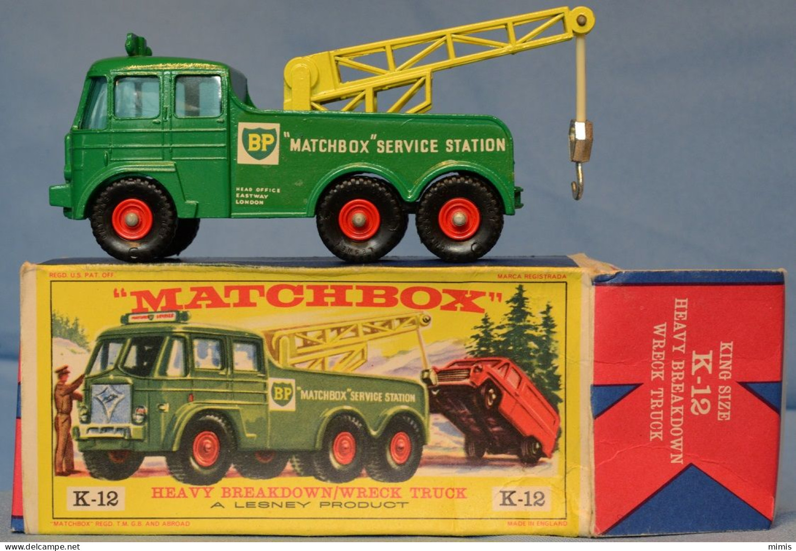 MATCHBOX  A Lesney Product  King Size  K-12 - Matchbox