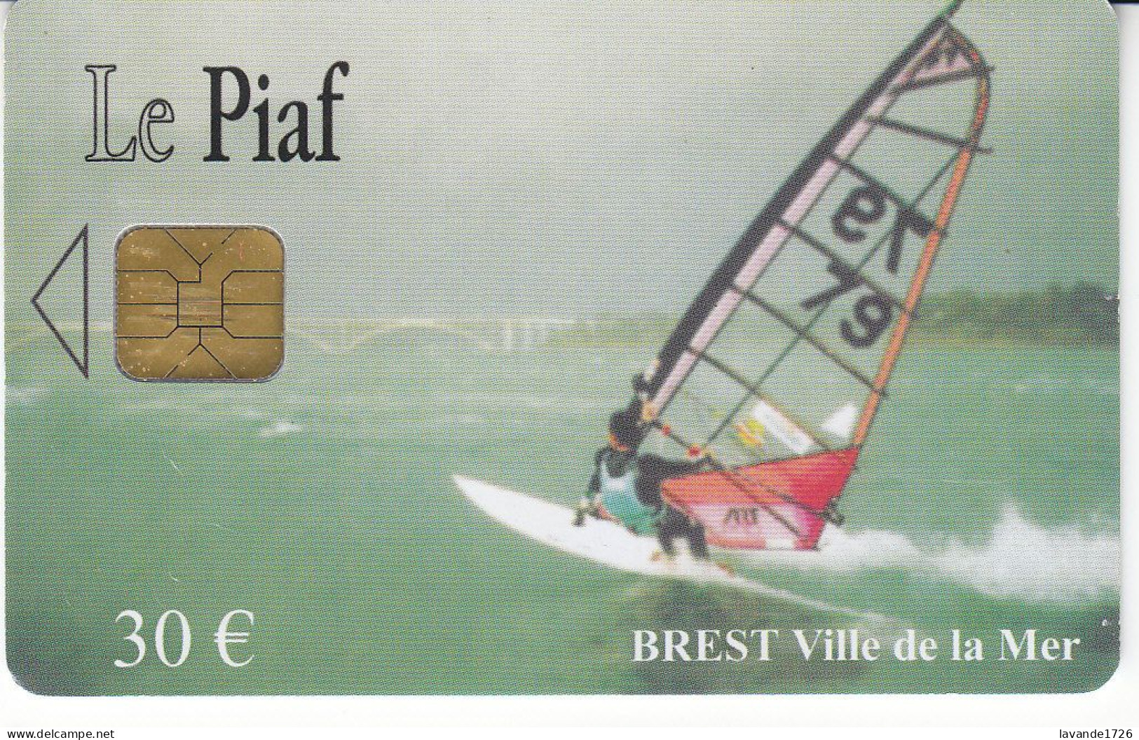 PIAF De BREST 30 Euros Sans Tirage Date 02.2009 - PIAF Parking Cards