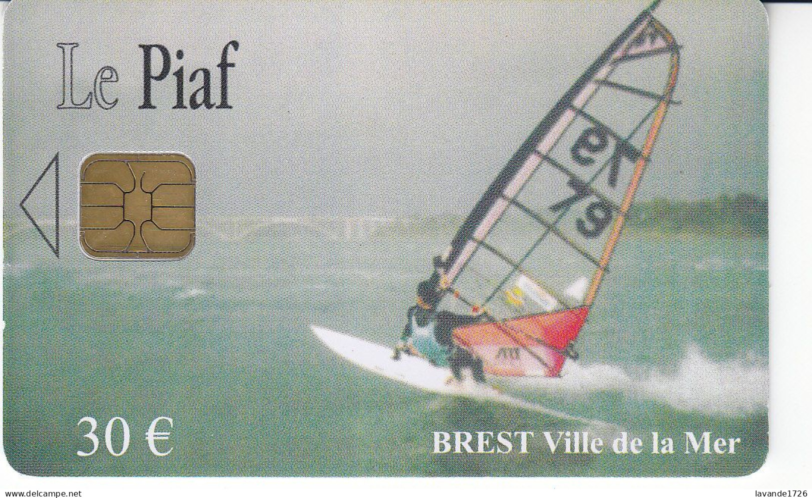 PIAF De BREST 30 Euros Date 07.2010     2500 Ex - Tarjetas De Estacionamiento (PIAF)