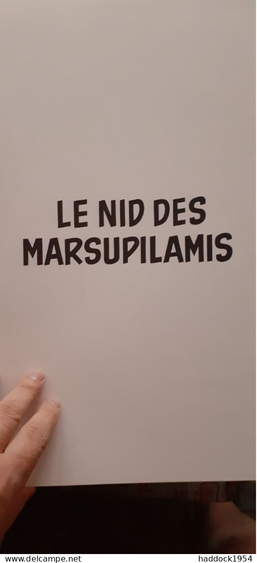 Le Nid Des Marsuoilamis Version Originale FRANQUIN Marsu Productions 2006 - Tirages De Tête