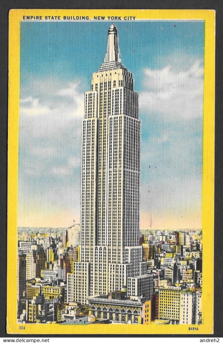 New York City > Empire State Building - C.P.A. - Postmarked 1950 - Uncirculated  Non Circulée  No: 14846 - Empire State Building