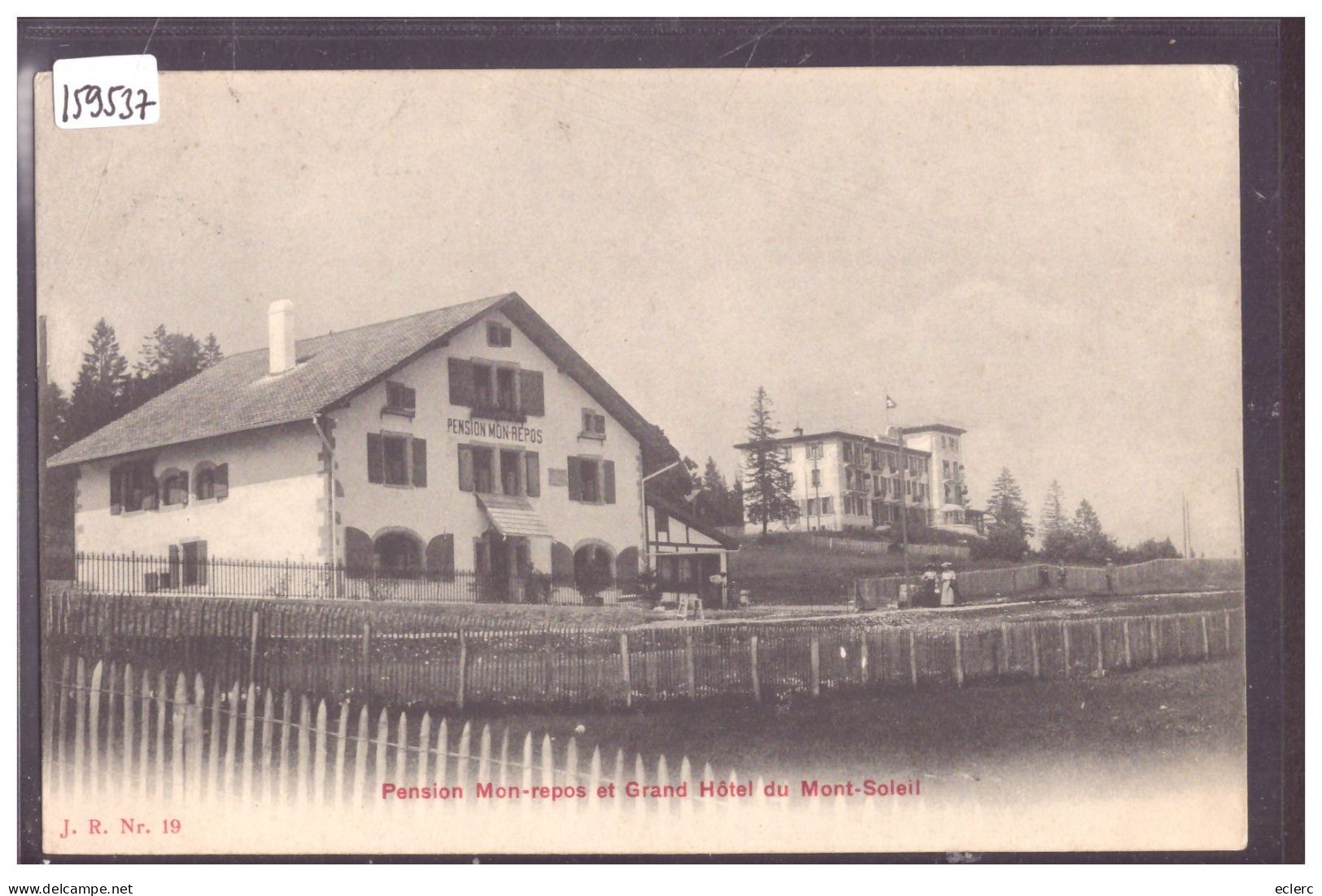 ST IMIER - PENSION MON REPOS ET GRAND HOTEL MONT SOLEIL - TB - Saint-Imier 