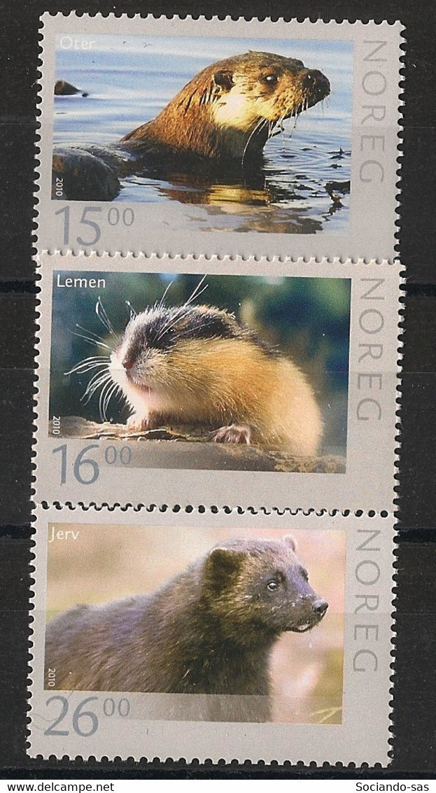 NORWAY - 2010 - N°Yv. 1650 à 1652 - Faune - Neuf Luxe ** / MNH / Postfrisch - Unused Stamps