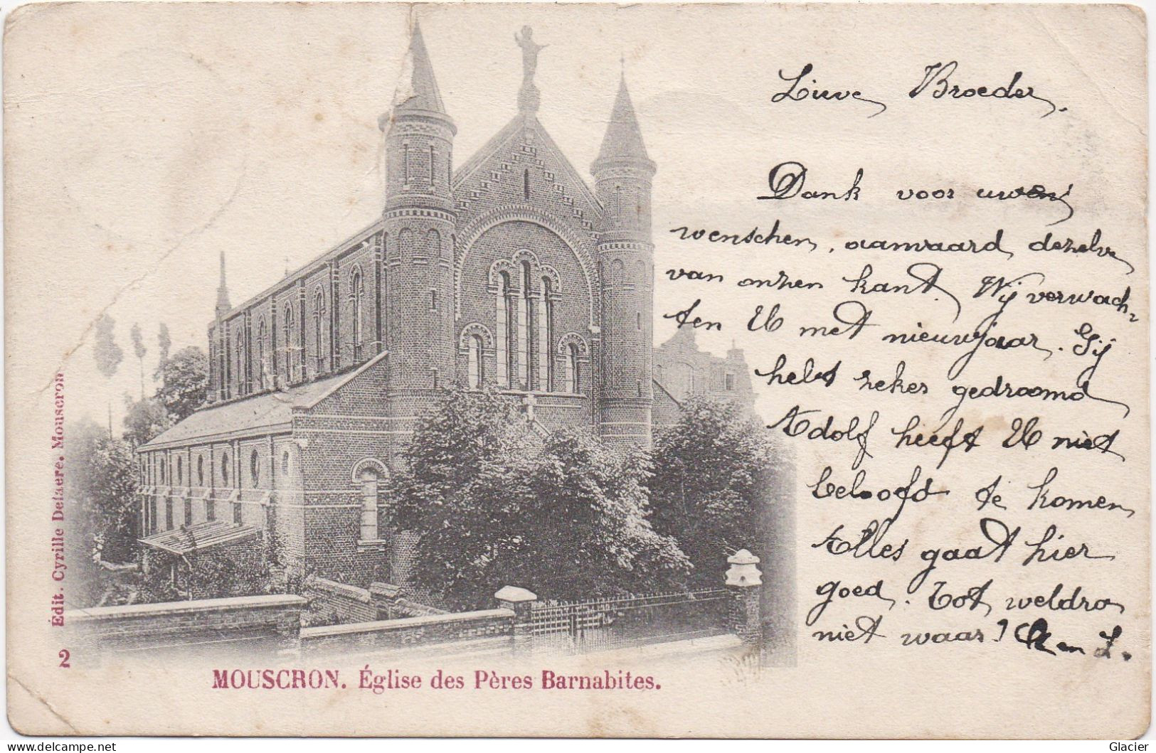 Mouscron - Eglise Des Pères Barnabites - Moeskroen