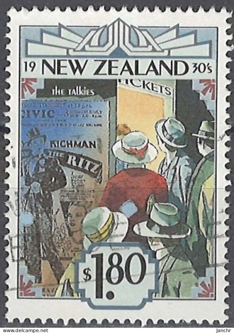 New Zealand 1993. Mi.Nr. 1278, Used O - Gebraucht