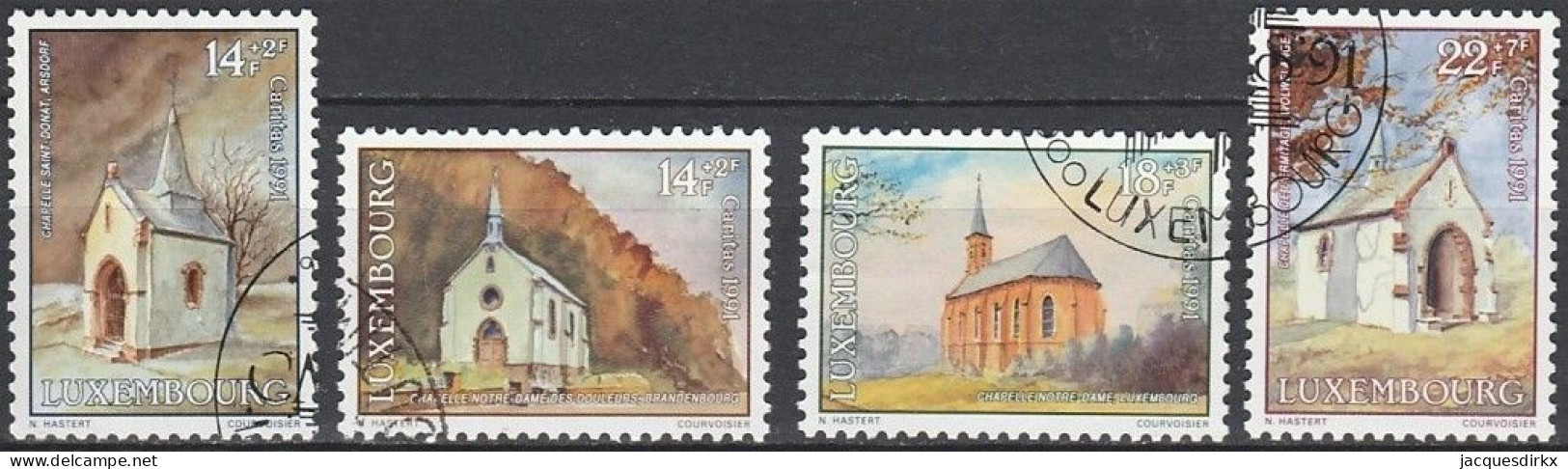 Luxembourg    .   Y&T     .    1234/1237    .    O     .      Oblitéré - Used Stamps