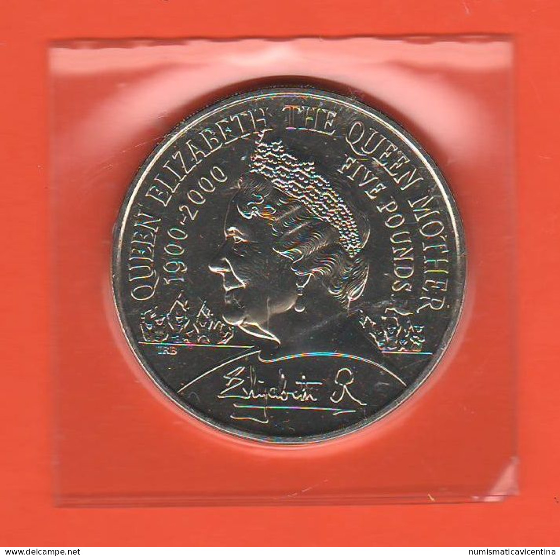 Great Britain Libbre £ 5 Five Pounds 2000 X 100th Anniversary Of The Queen Mother 100e Anniversaire De La Reine Mère - 5 Pond