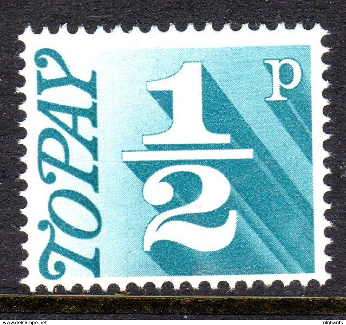 GREAT BRITAIN GB - 1970 POSTAGE DUE ½p STAMP FINE MNH ** SG D77 - Impuestos