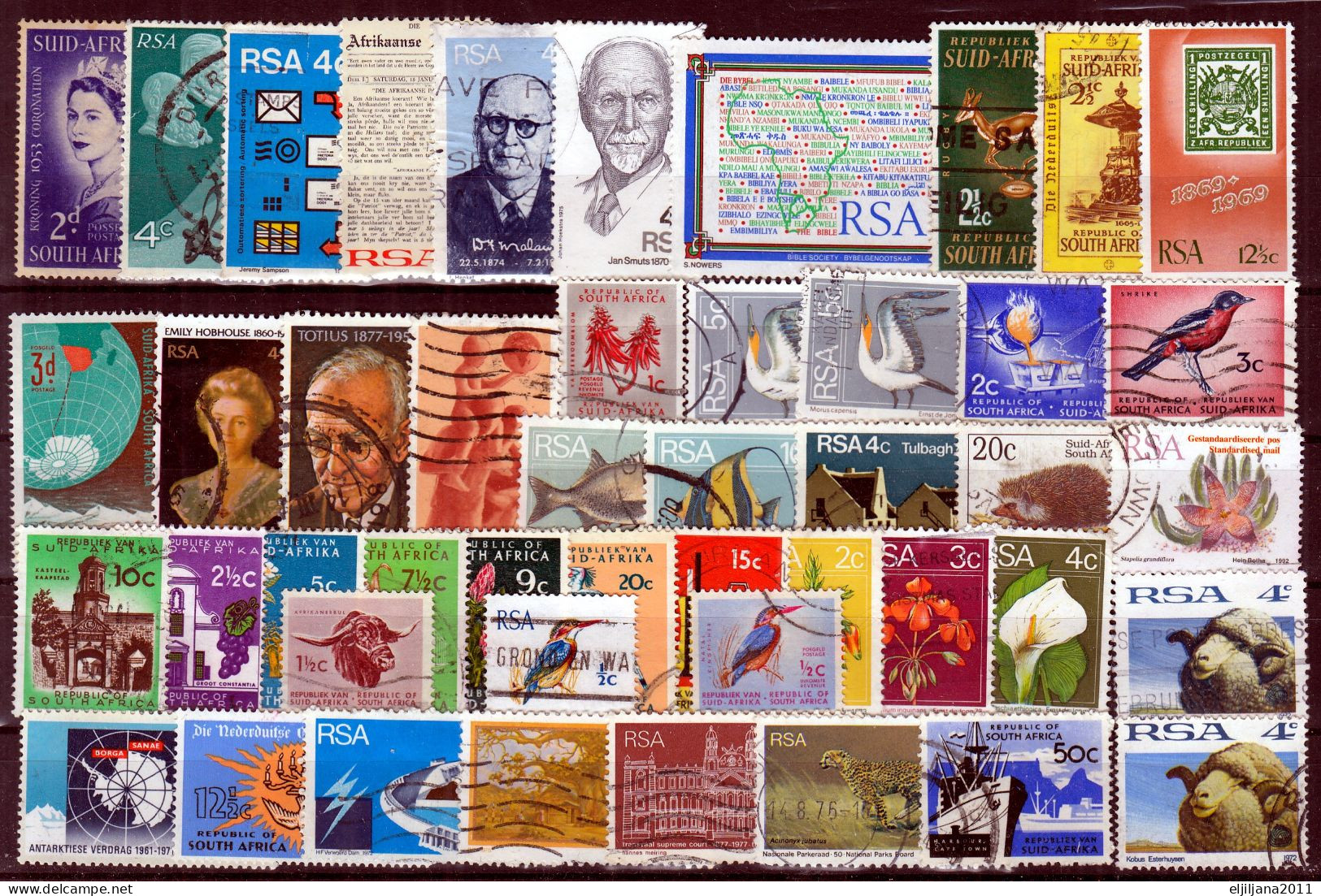 Action !! SALE !! 50 % OFF !! ⁕ RSA, Suid Afrika - South Africa 1961 - 1987 ⁕ Nice Collection ⁕ 46v Used - Verzamelingen & Reeksen