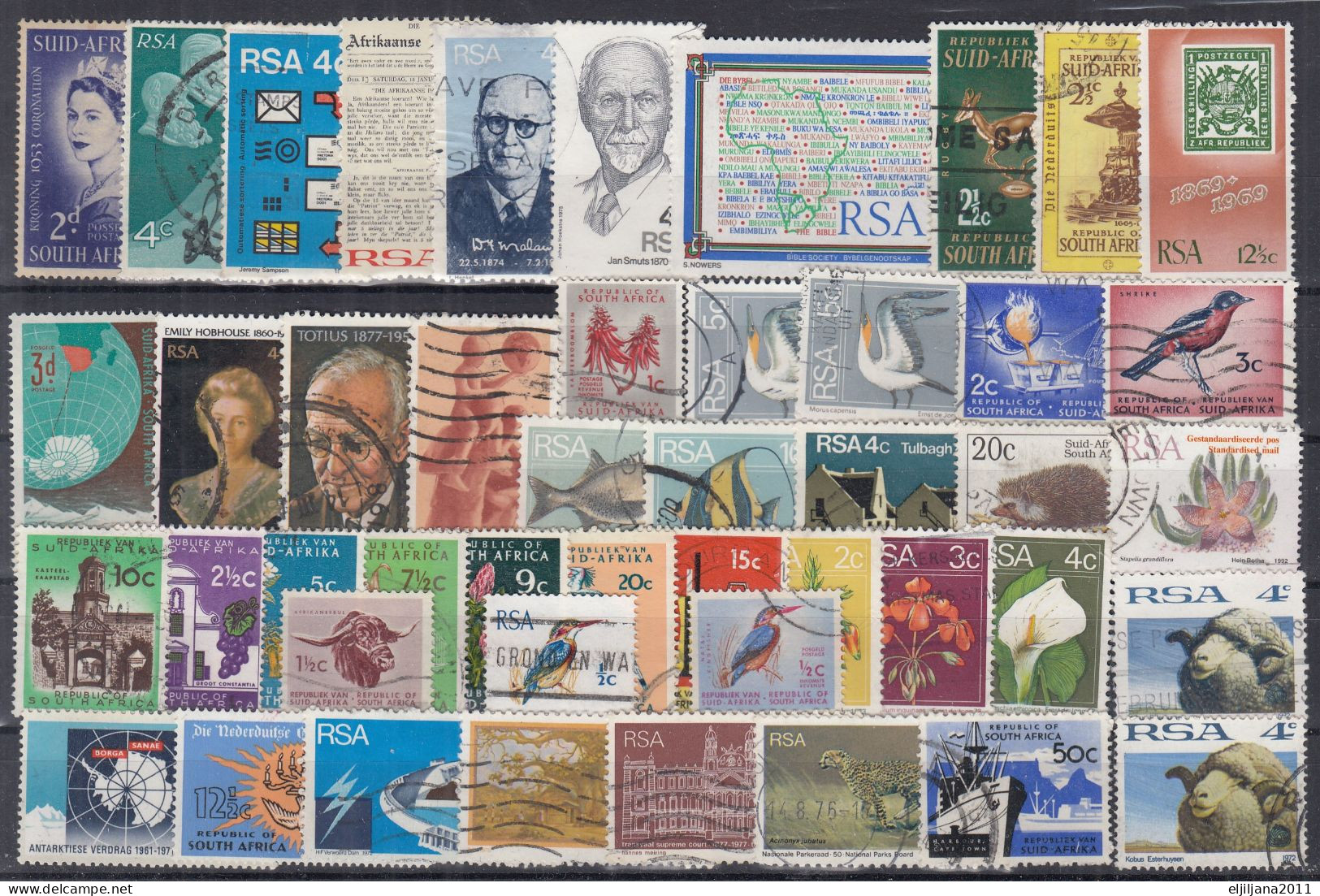 Action !! SALE !! 50 % OFF !! ⁕ RSA, Suid Afrika - South Africa 1961 - 1987 ⁕ Nice Collection ⁕ 46v Used - Collections, Lots & Series