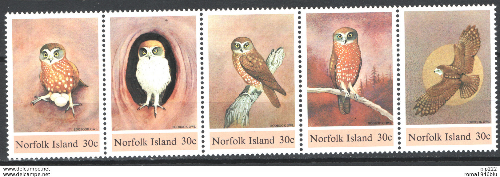 Norfolk 1984 Y.T.335/39 **/MNH VF - Norfolk Island