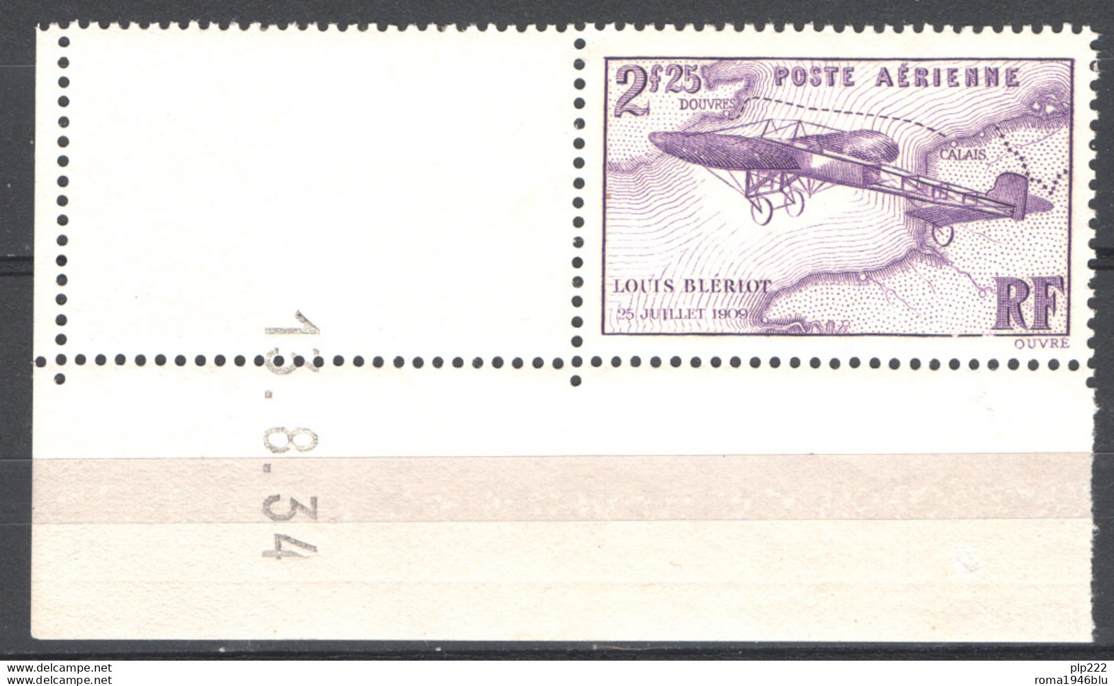Francia 1934 Posta Aerea Unif.A7 **/MNH VF/F - 1927-1959 Nuevos