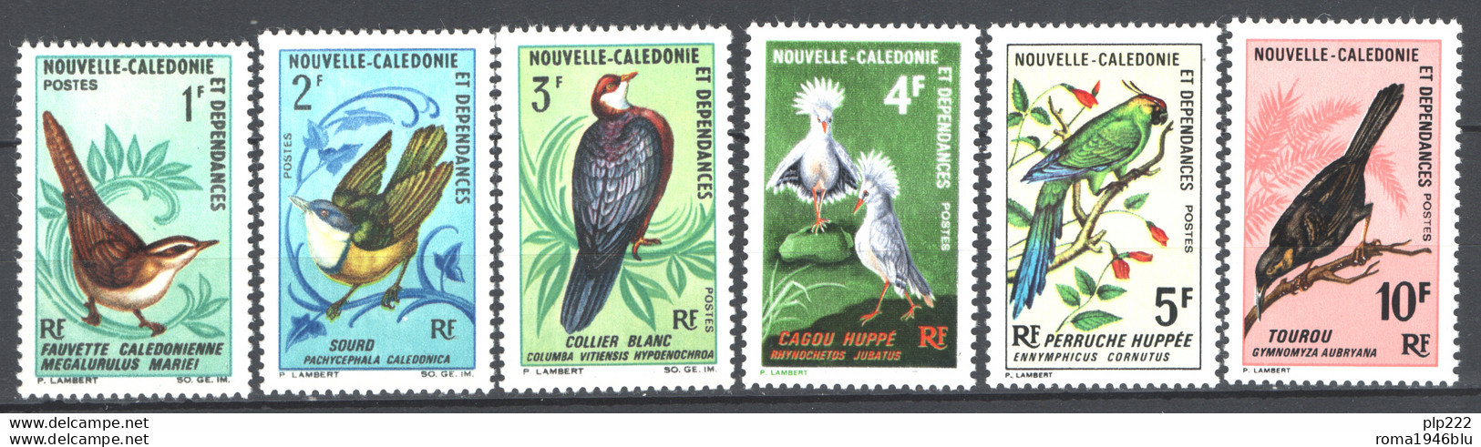 Nuova Caledonia 1967 Unif.345/50 **/MNH VF - Ongebruikt