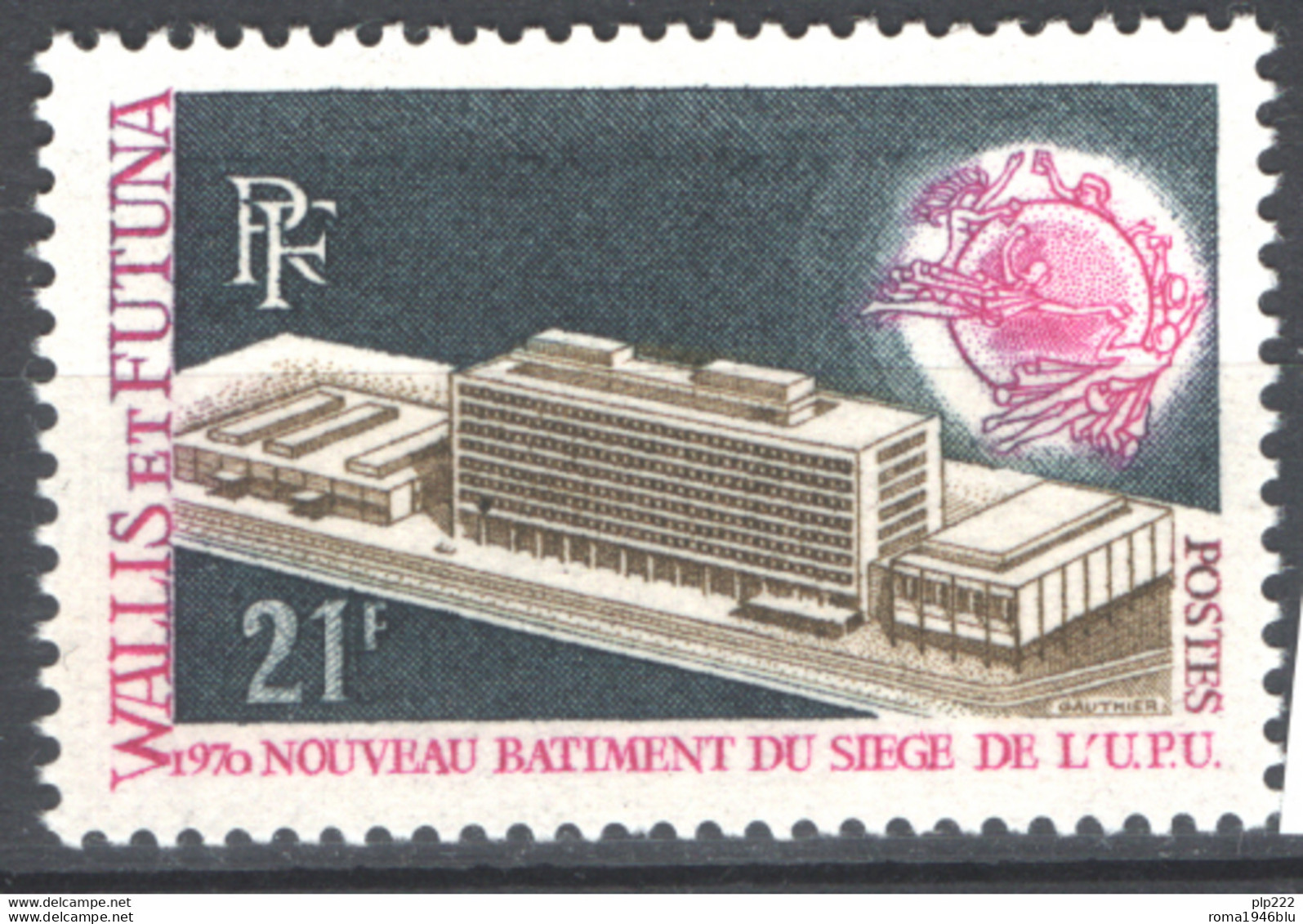 Wallis E Futuna 1970 Unif.176 */MNH VF - Unused Stamps