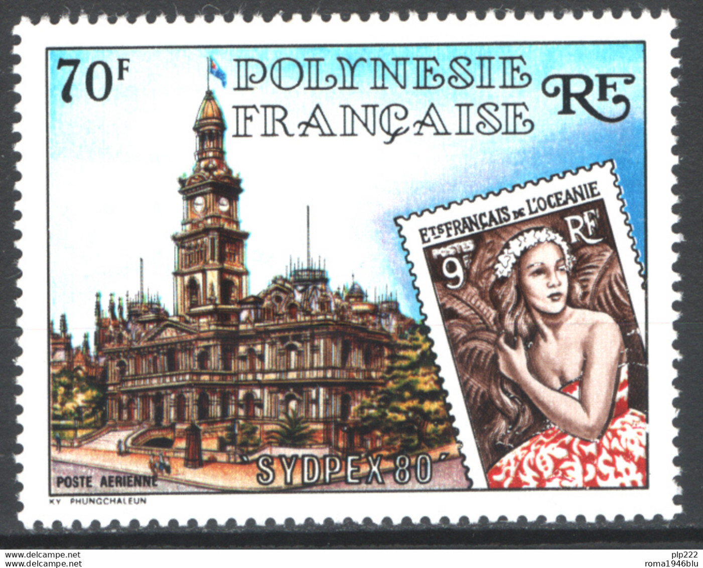 Polinesia 1980 Unif.A155 **/MNH VF - Nuevos