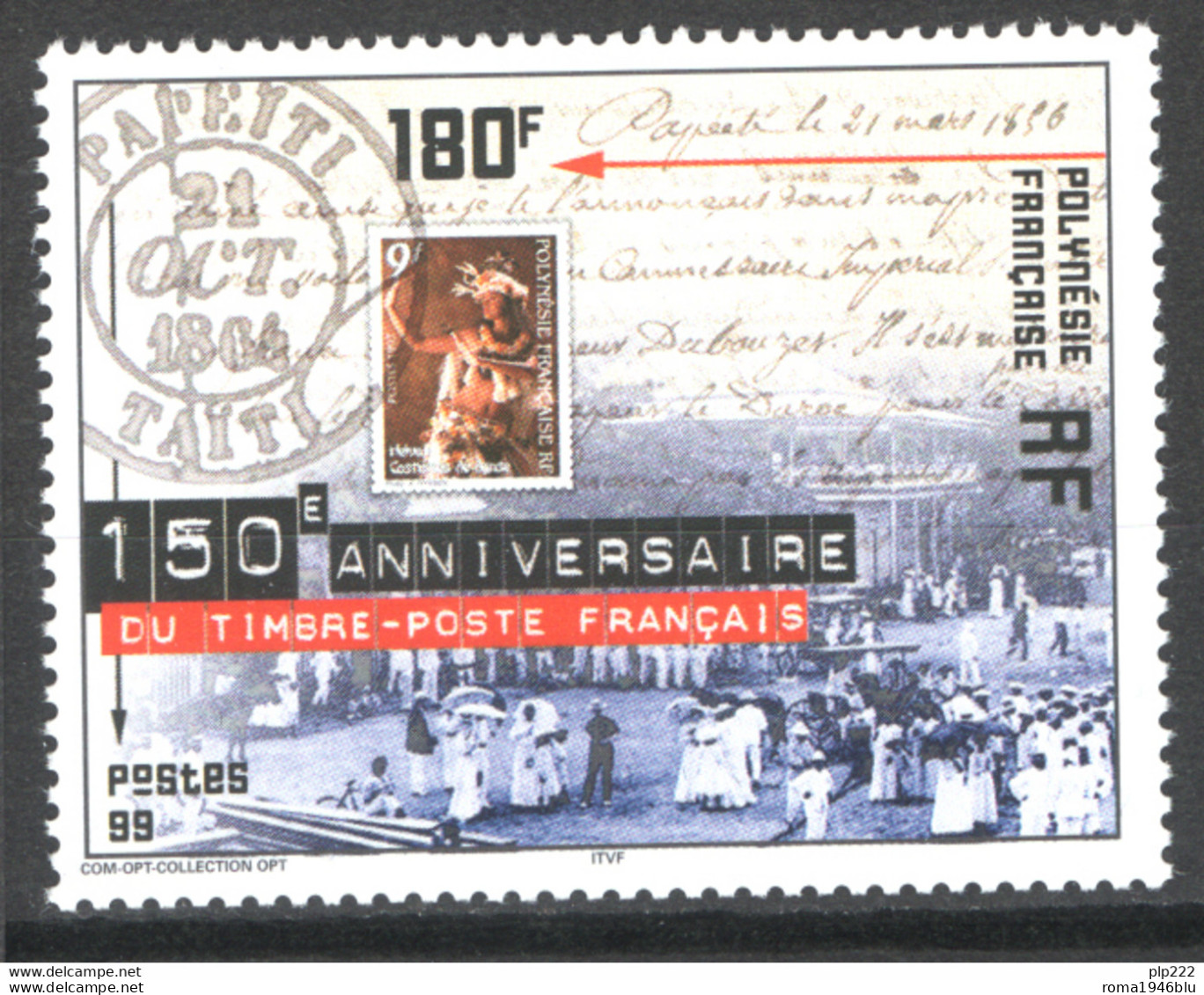 Polinesia 1999 Unif.602 **/MNH VF - Ungebraucht