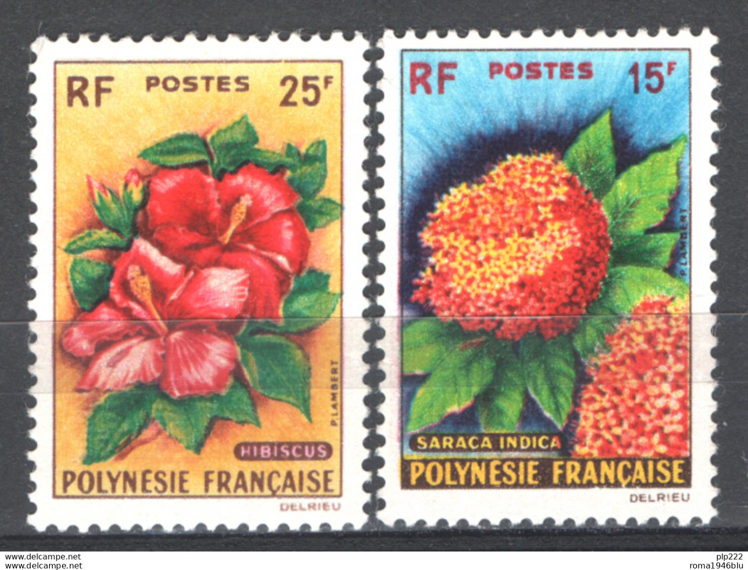 Polinesia 1962 Unif.15/16 **/MNH VF - Ungebraucht