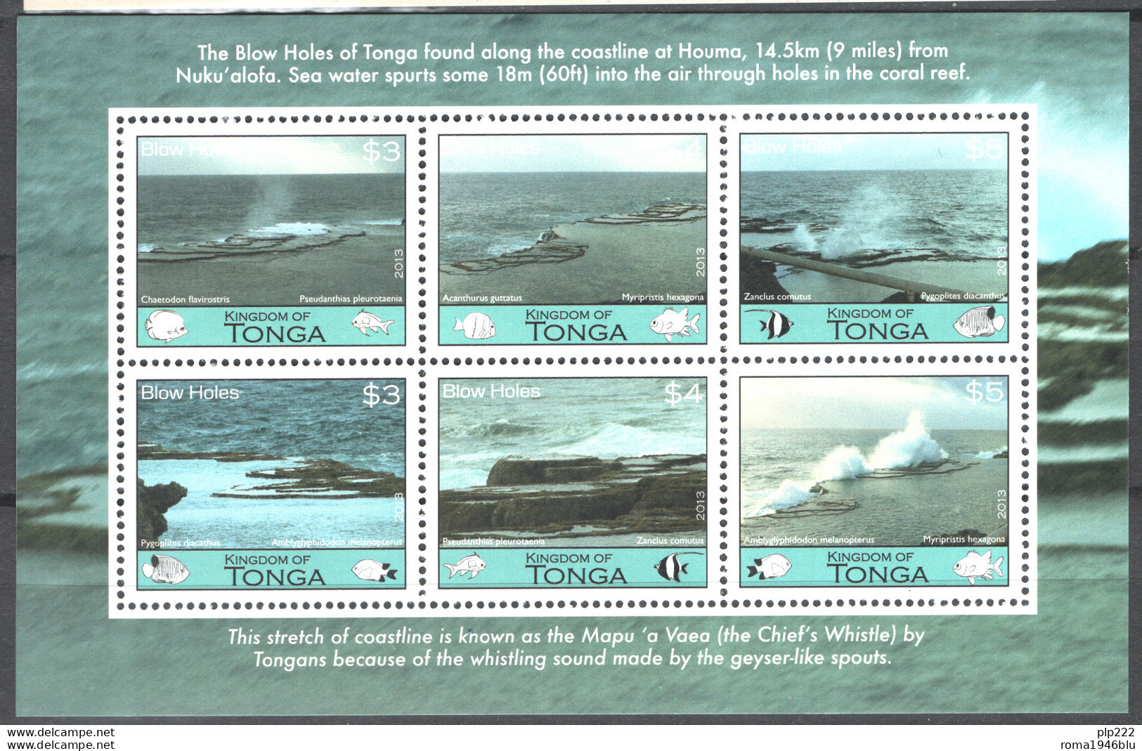 Tonga 2013 Y.T.1349/54 **/MNH VF - Tonga (1970-...)