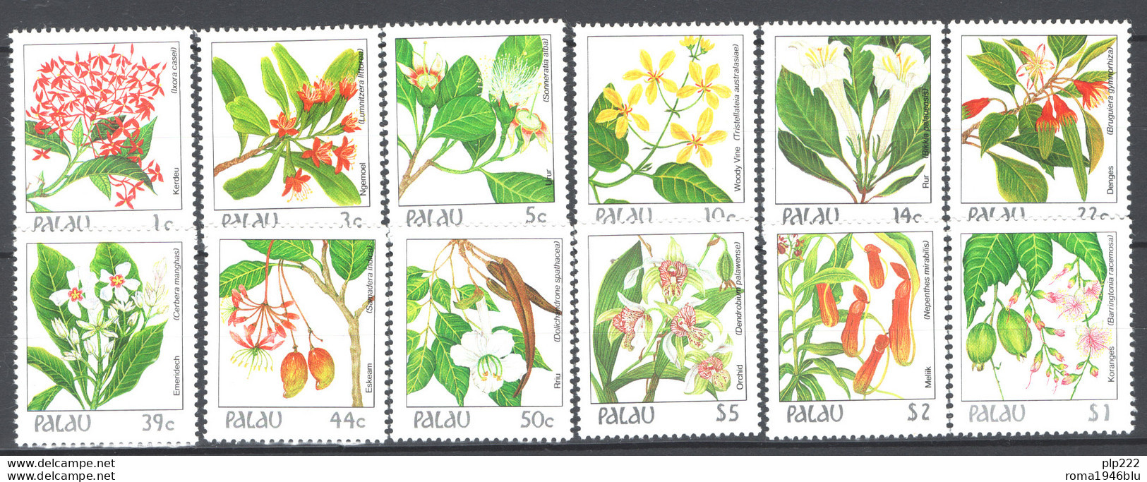 Palau 1987 Y.T.158/69 **/MNH VF - Palau