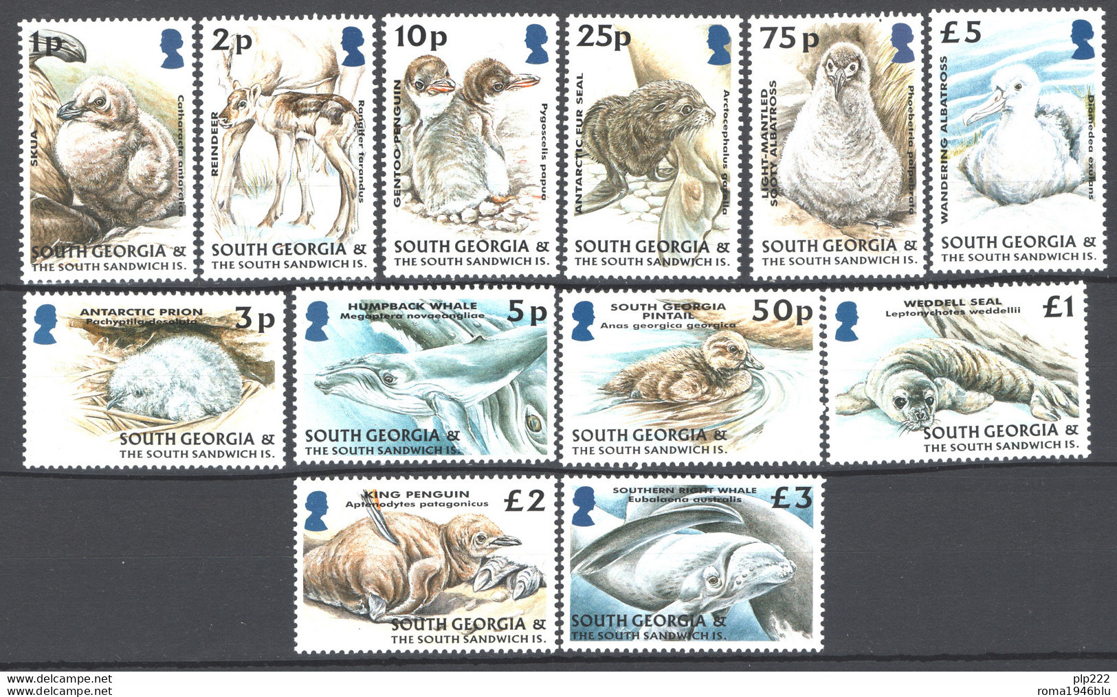 Falkland Dep. Georgia Del Sud 2004 Y.T.381/92 **/MNH  VF - Géorgie Du Sud