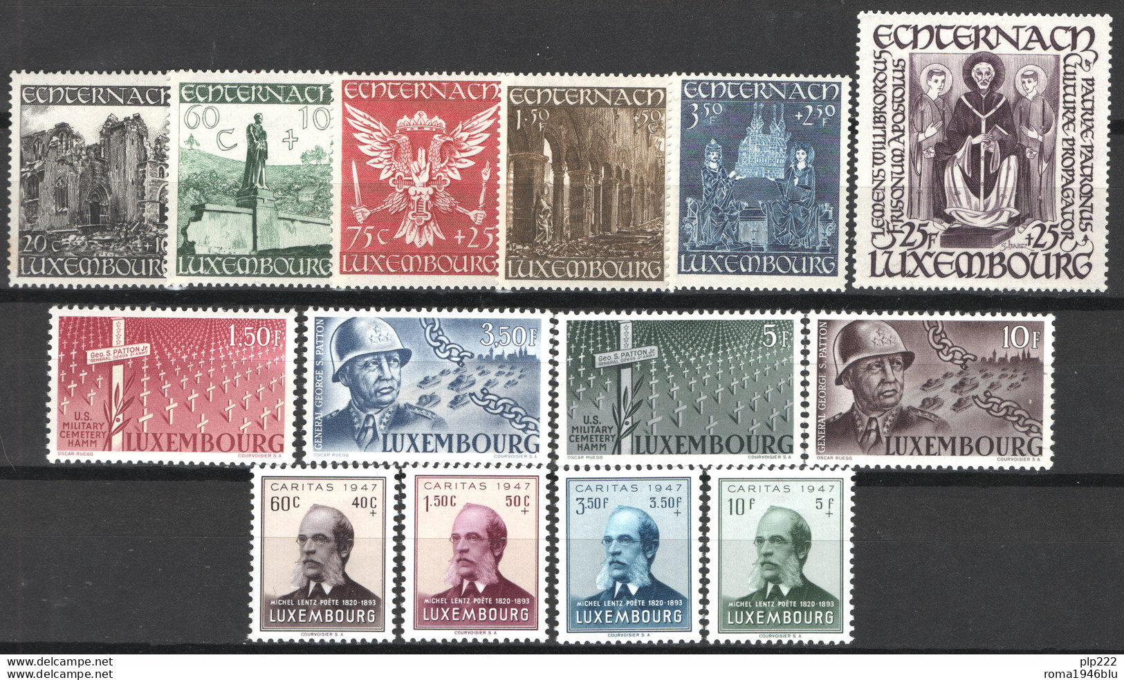 Lussemburgo 1947 Annata Completa / Complete Year Set **/MNH VF - Annate Complete