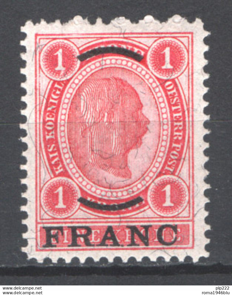 Uffici A Creta 1903 Unif.5a Rosa Scuro **/MNH VF/F - Eastern Austria