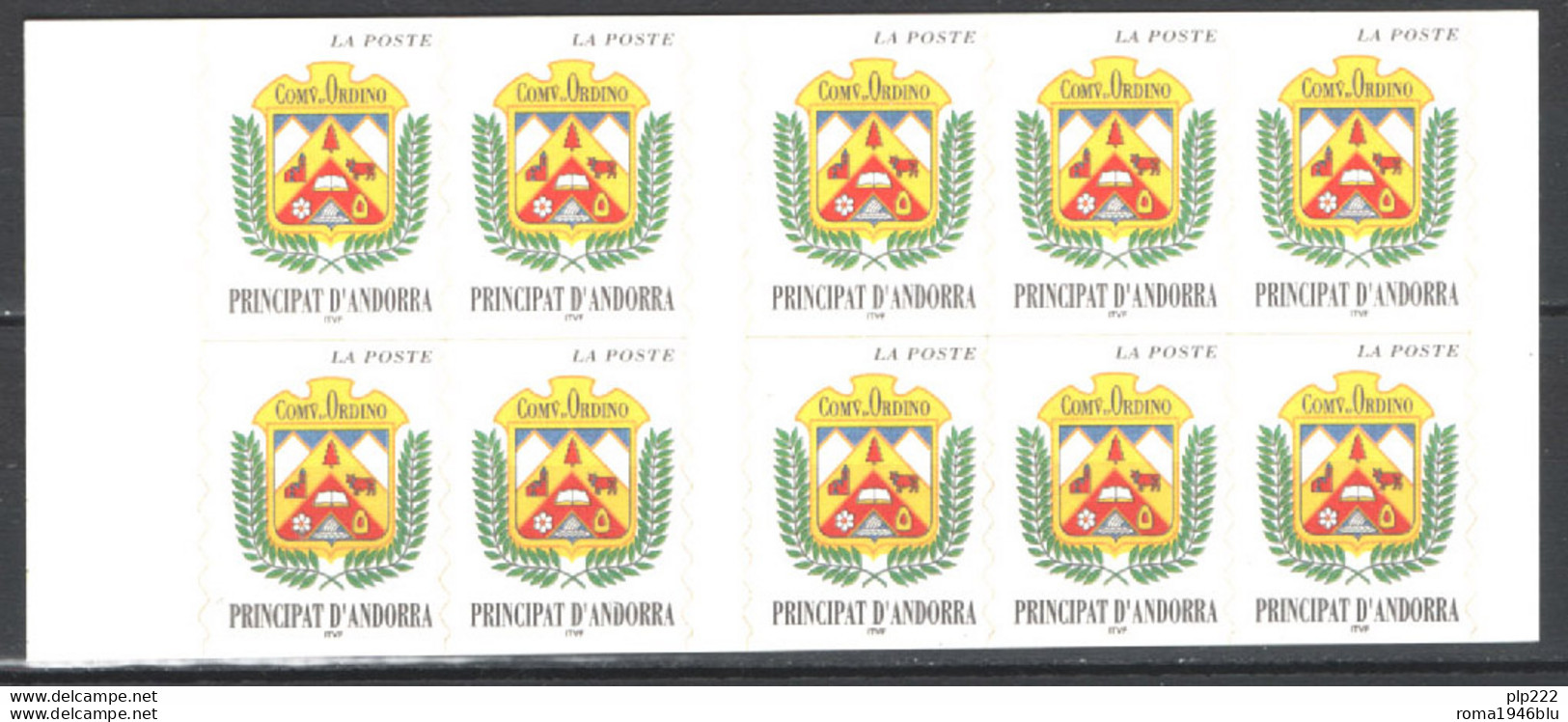 Andorra 1998 Libretto / Booklet Unif.L499 **/MNH VF - Unused Stamps