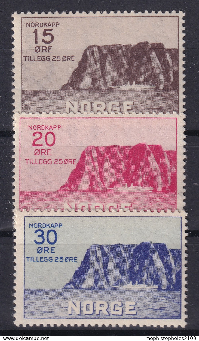 NORWAY 1930 - MNH - Sc# B1-B3 - Unused Stamps