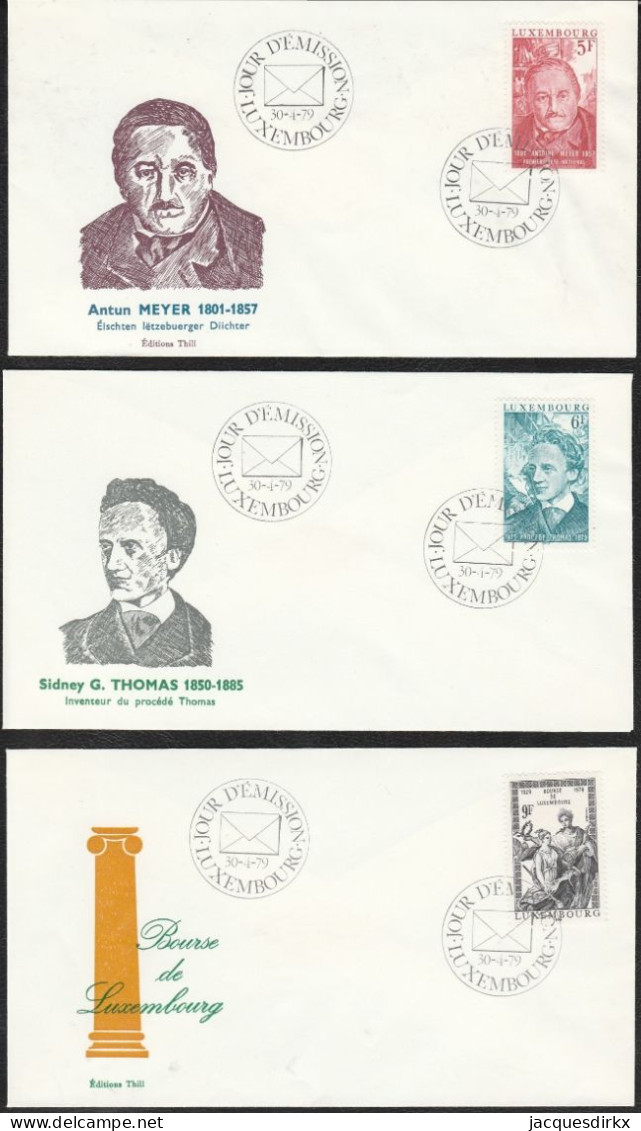 Luxembourg    .   18  FDC 's   (6 Scans)     .     O    .   Oblitéré - FDC