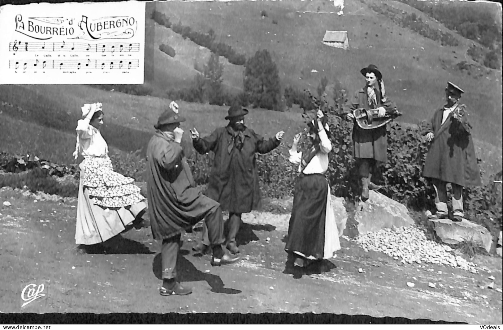 Thème - Fantaisie - Folklore - France - Auvergne - La Bourreio D'Aubergno - Personaggi