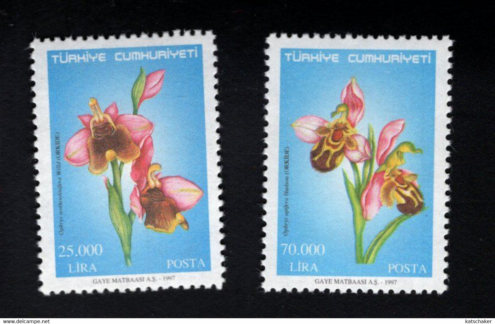 1878149670 1997 (XX) POSTFRIS MINT NEVER HINGED  SCOTT  2669 2670 FLOWERS FLORA - Neufs