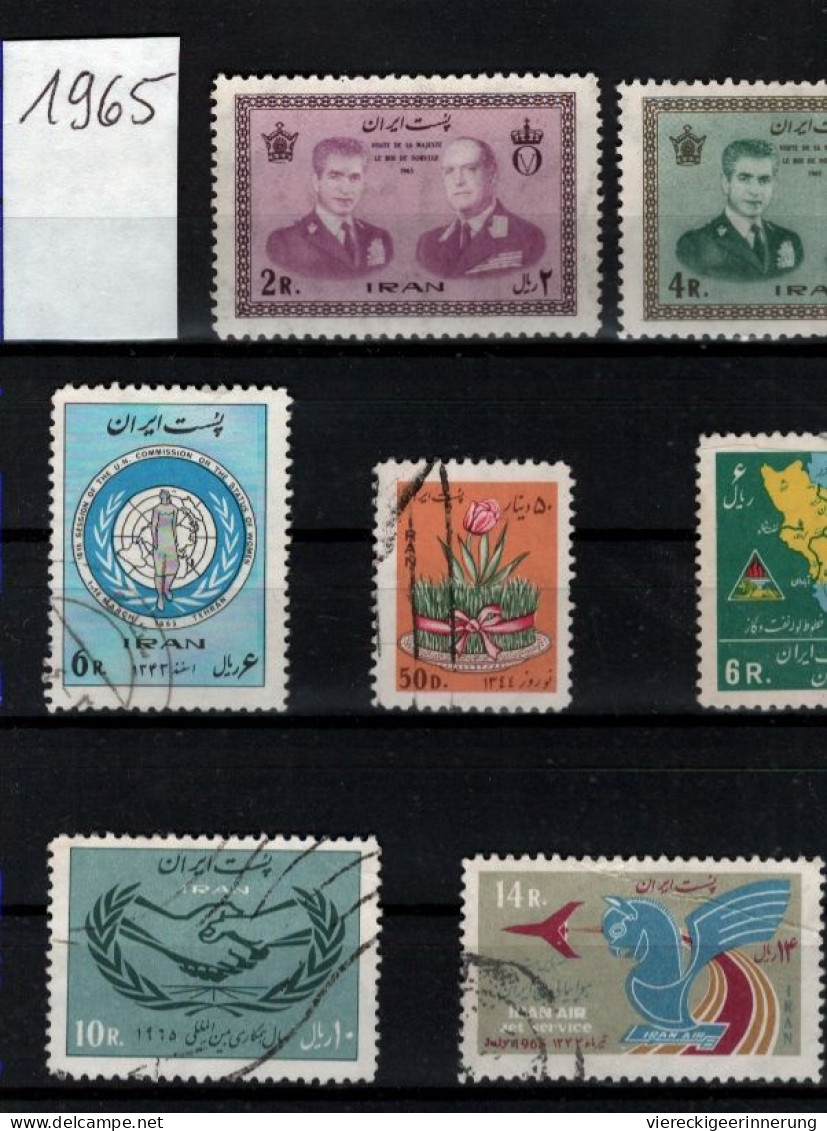 ! 1965-1966 Lot Of 68 Stamps From Persia, Persien, Iran - Iran