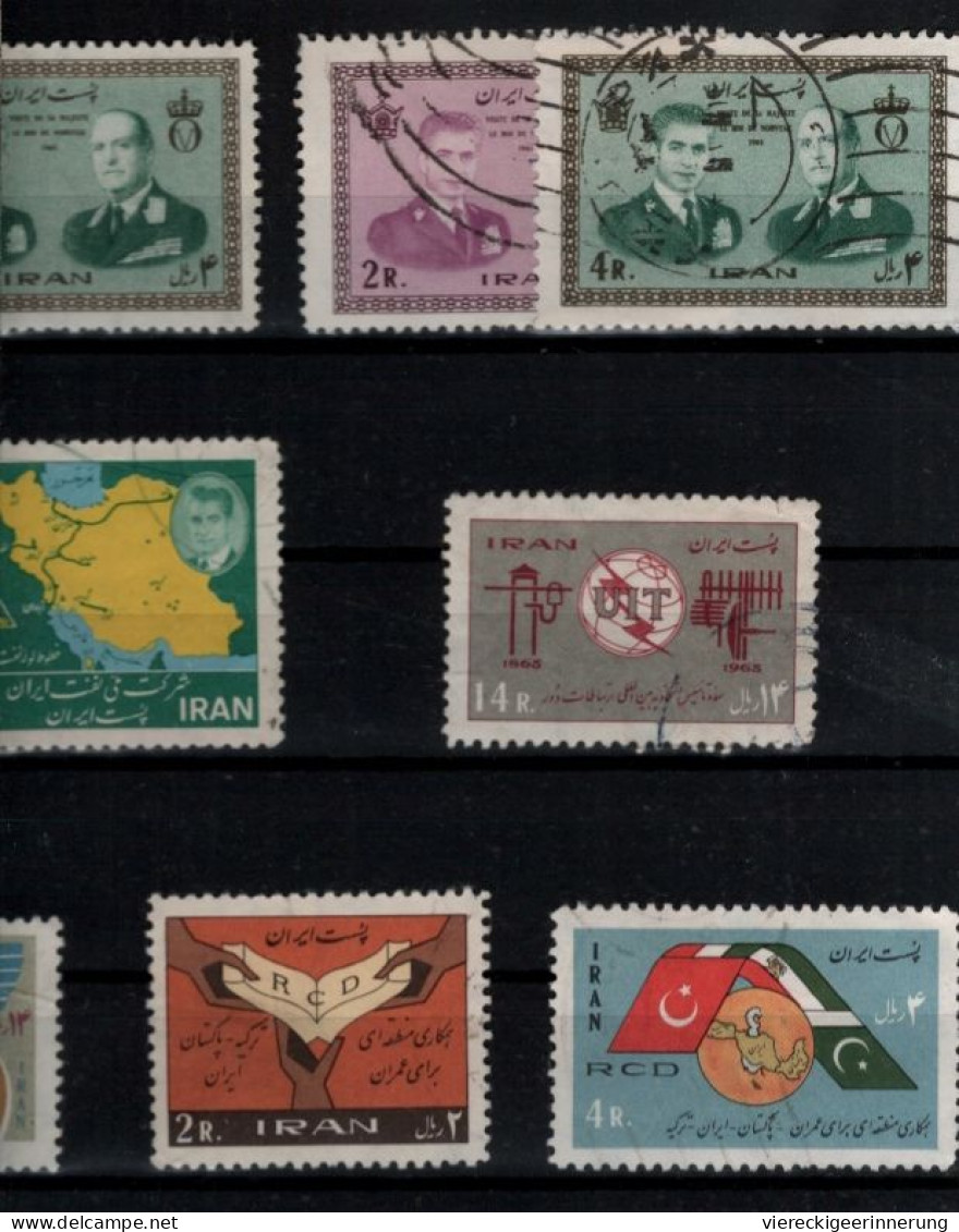 ! 1965-1966 Lot Of 68 Stamps From Persia, Persien, Iran - Iran