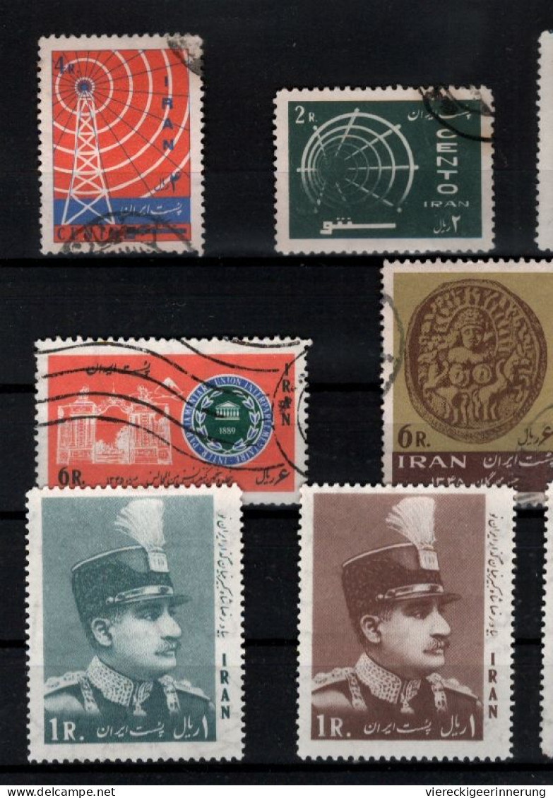 ! 1965-1966 Lot of 68 stamps from Persia, Persien, Iran