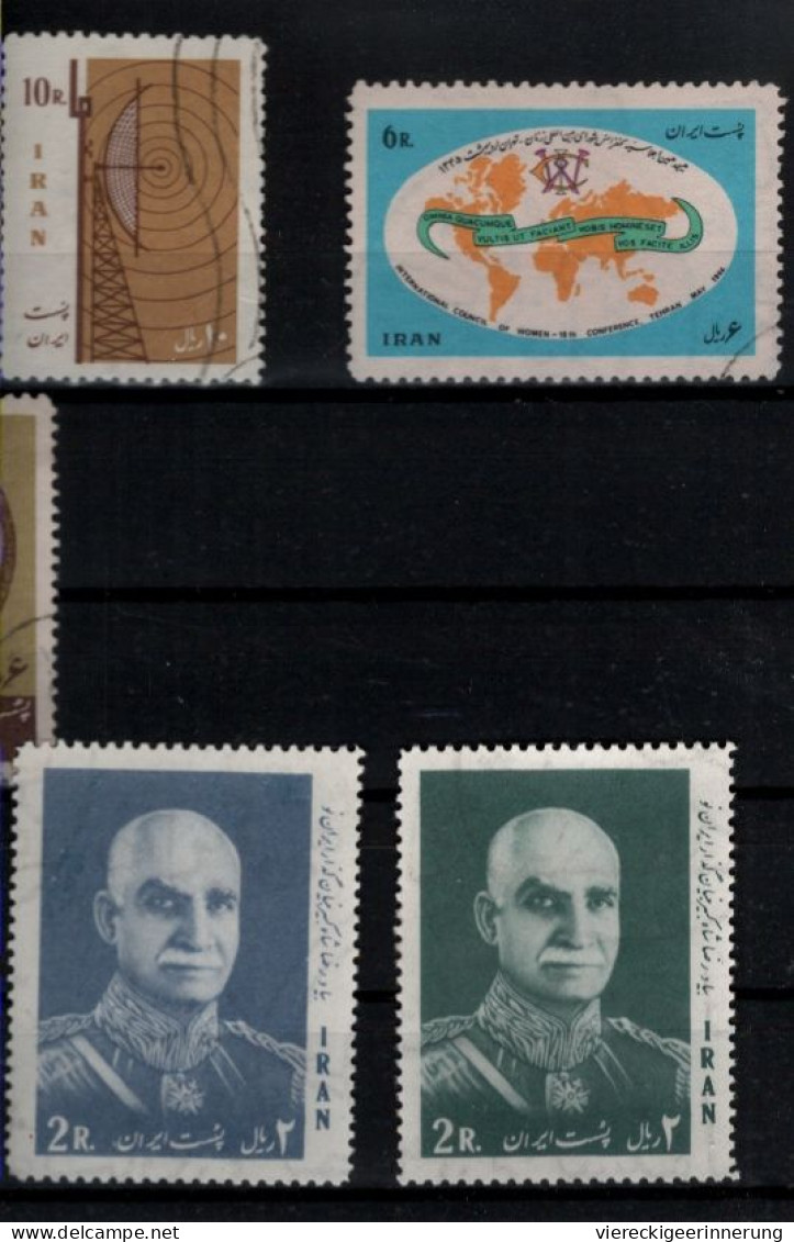 ! 1965-1966 Lot of 68 stamps from Persia, Persien, Iran