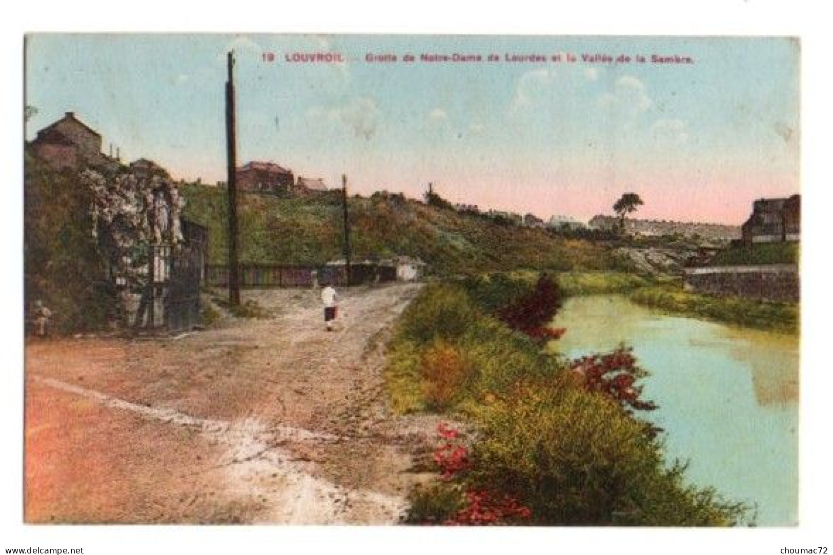 (59) 602, Louvroil, Pot-Massé 19, Grotte De Notre-Dame De Lourdes Et La Vallée De La Sambre - Louvroil